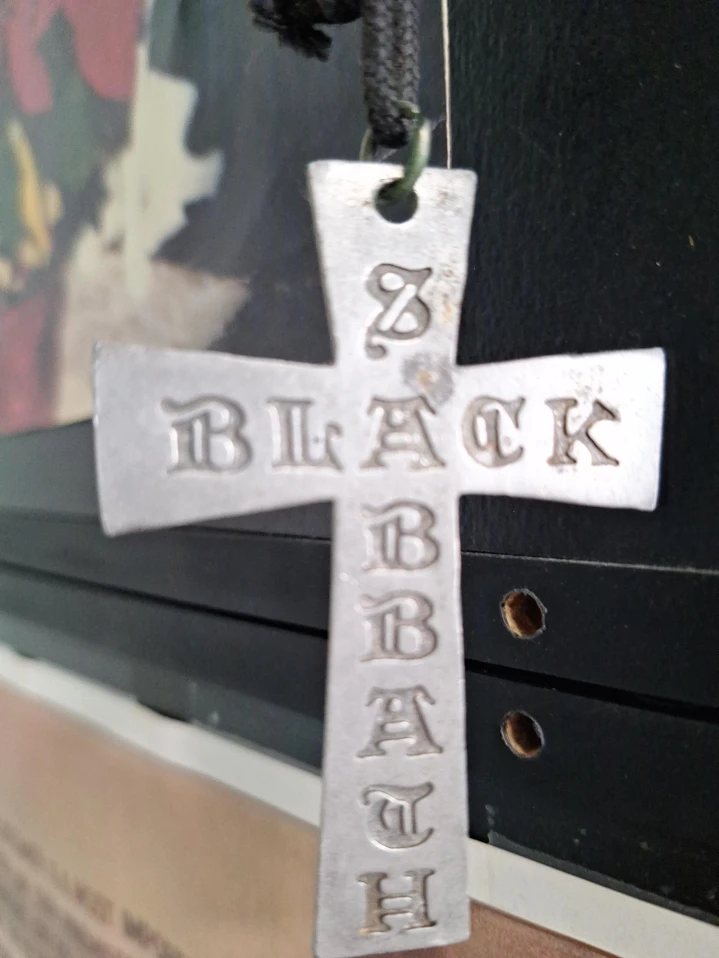 Black Sabbath Cross Pendant