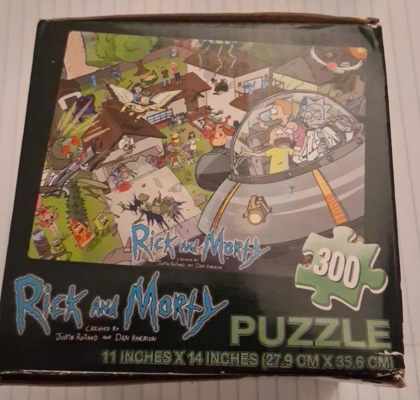 Rick and Morty 300 Piece Puzzle