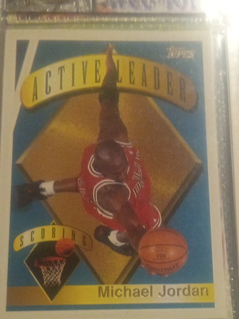 Michael Jordan Topps Active Leader Card