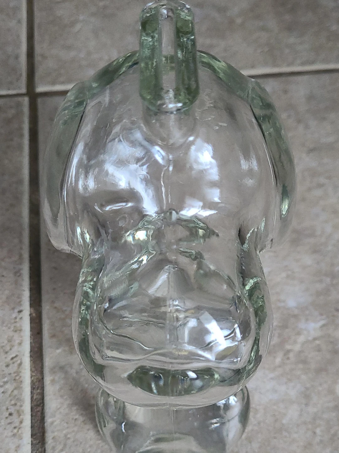 Vintage 1958-1966 Snoopy Glass Bottle