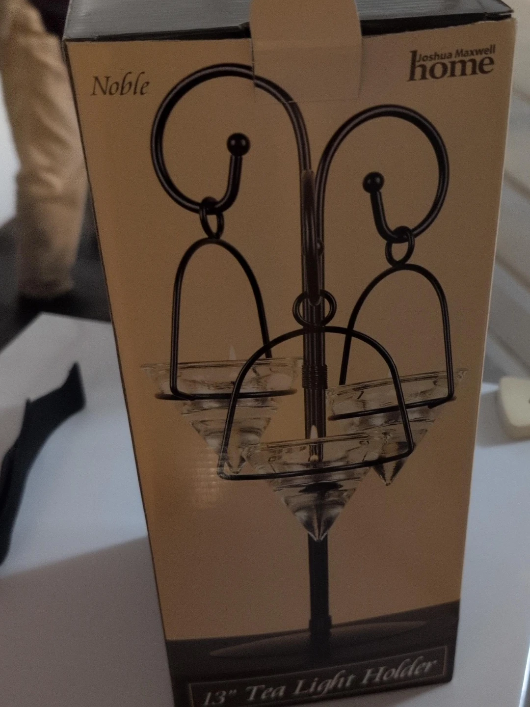 Joshua Maxwell Home Noble 13" Tea Light Holder