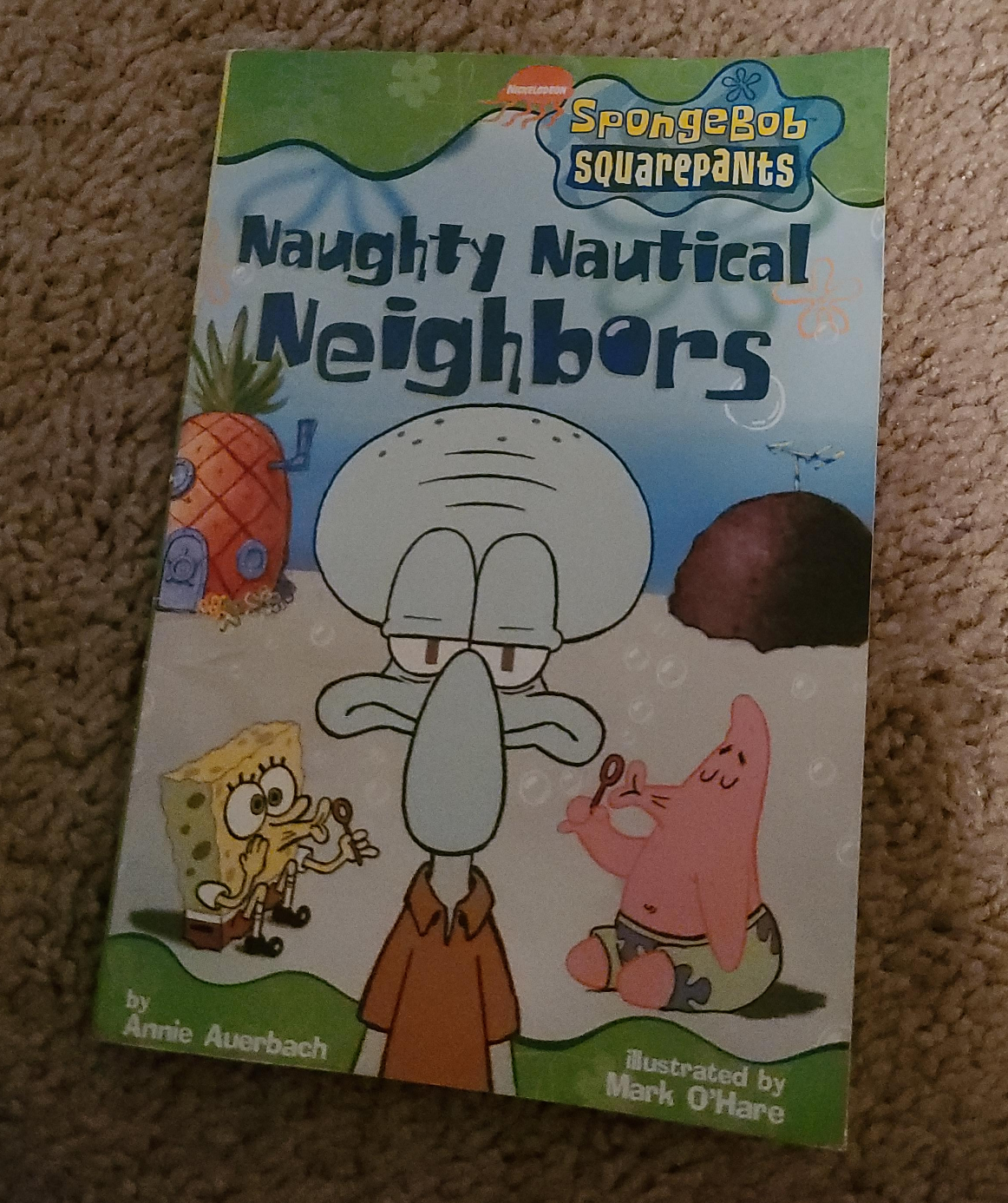 SpongeBob SquarePants: Naughty Nautical Neighbors Book