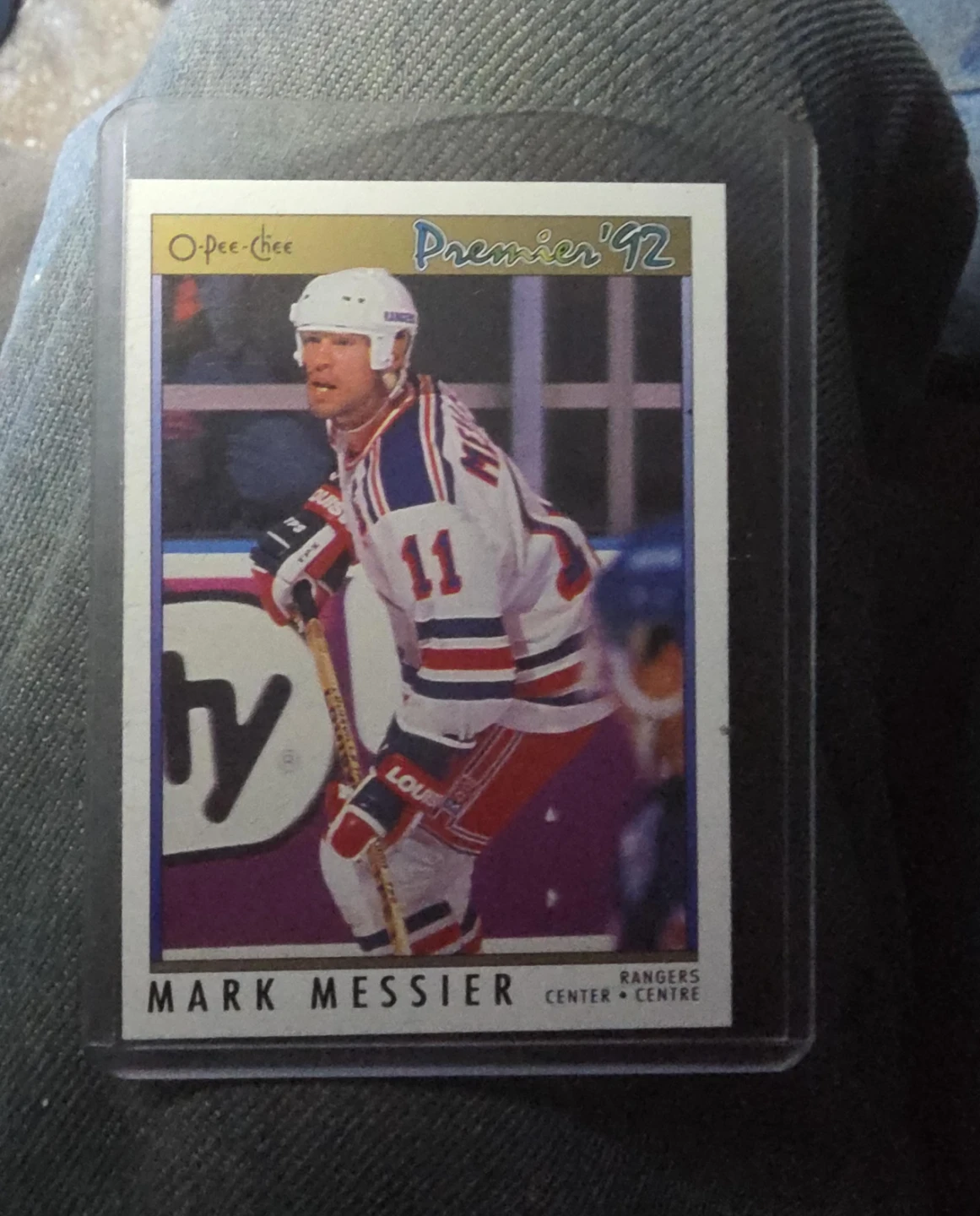 Mark Messier 1992 O-Pee-Chee Premier Hockey Card