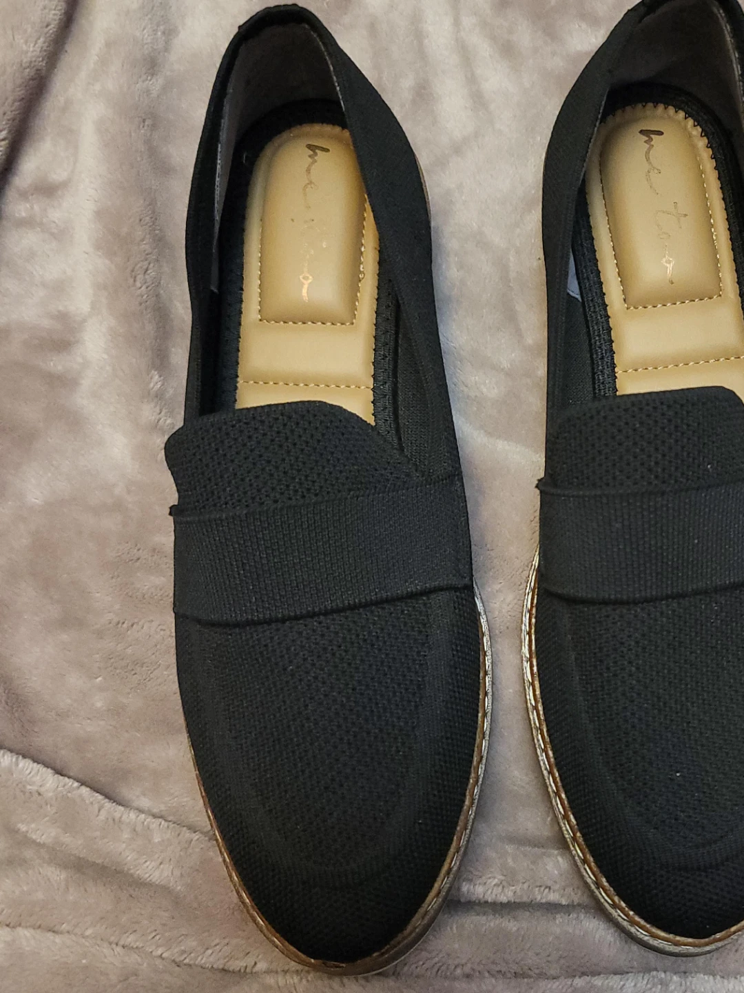 Me Too Barrett Black Loafers - Size 7.5M - photo 2