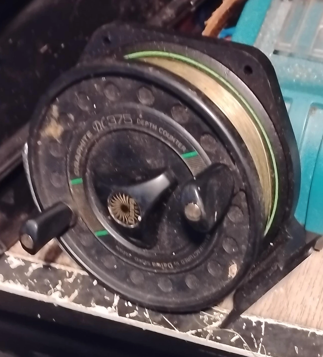 Daiwa Graphite DC375 Depth Counter Fishing Reel