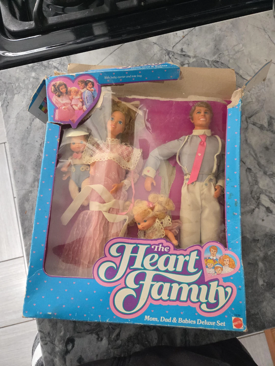 Mattel The Heart Family Mom, Dad & Babies Deluxe Set