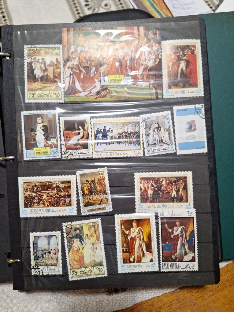 Collection of Vintage Postage Stamps