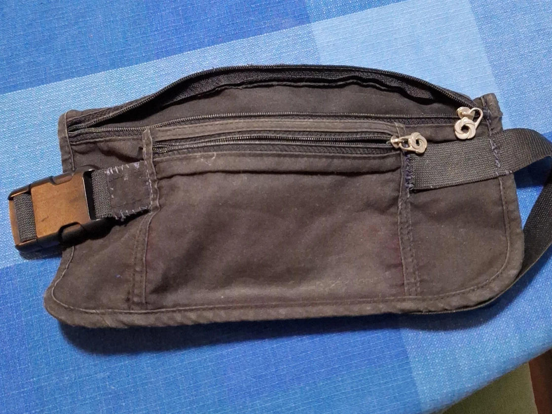 Black Fanny Pack Waist Bag