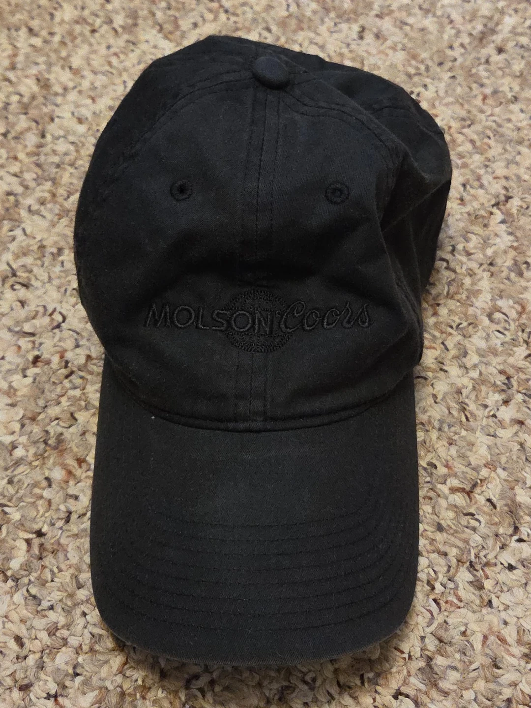 Molson Coors Black Baseball Cap