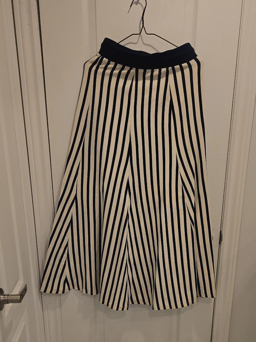 Striped Maxi Skirt zara