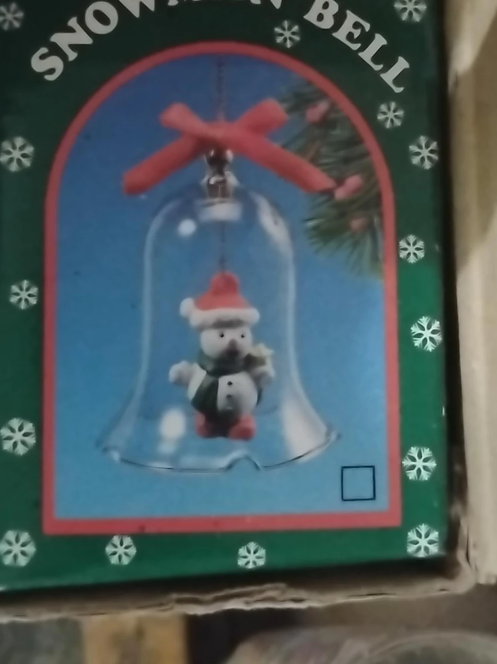 Snowman Bell Ornament