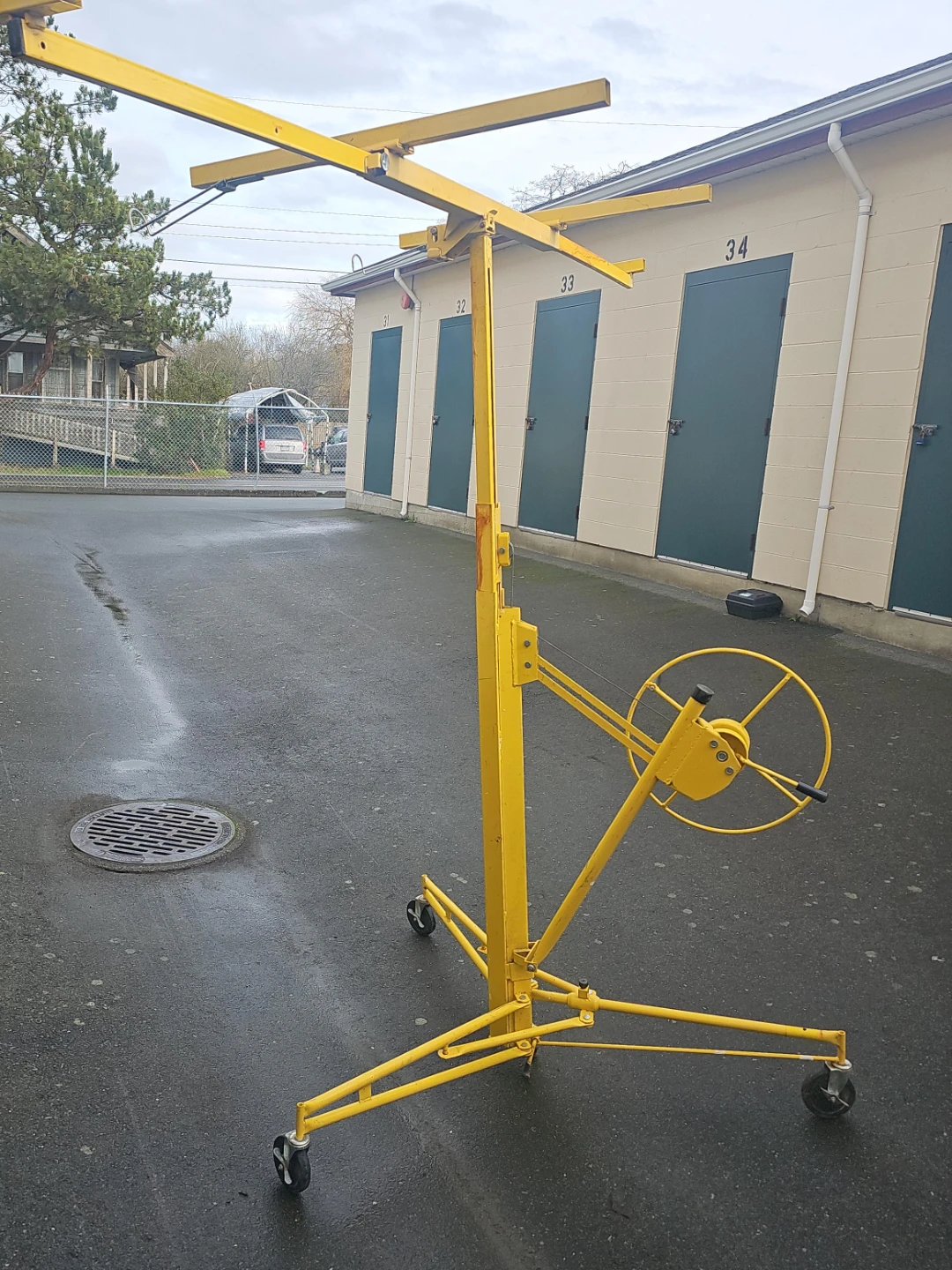 Yellow Drywall Lift