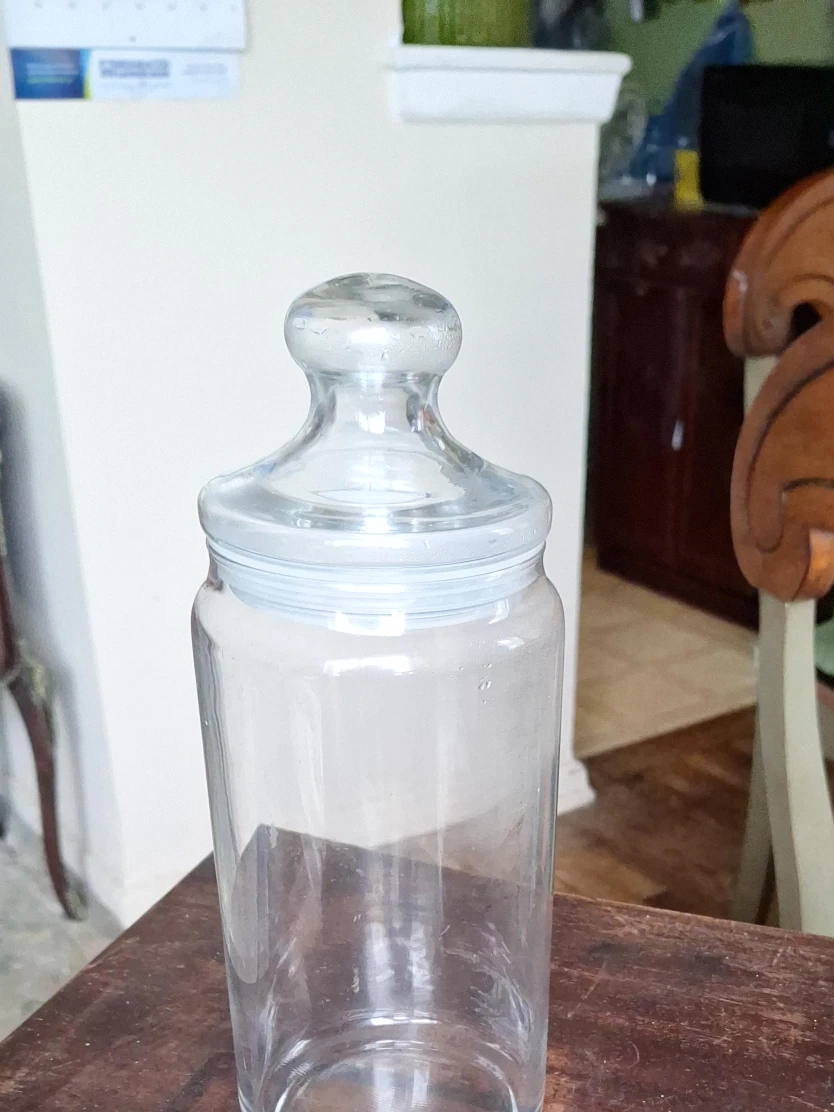 Glass Storage Jar with Lid