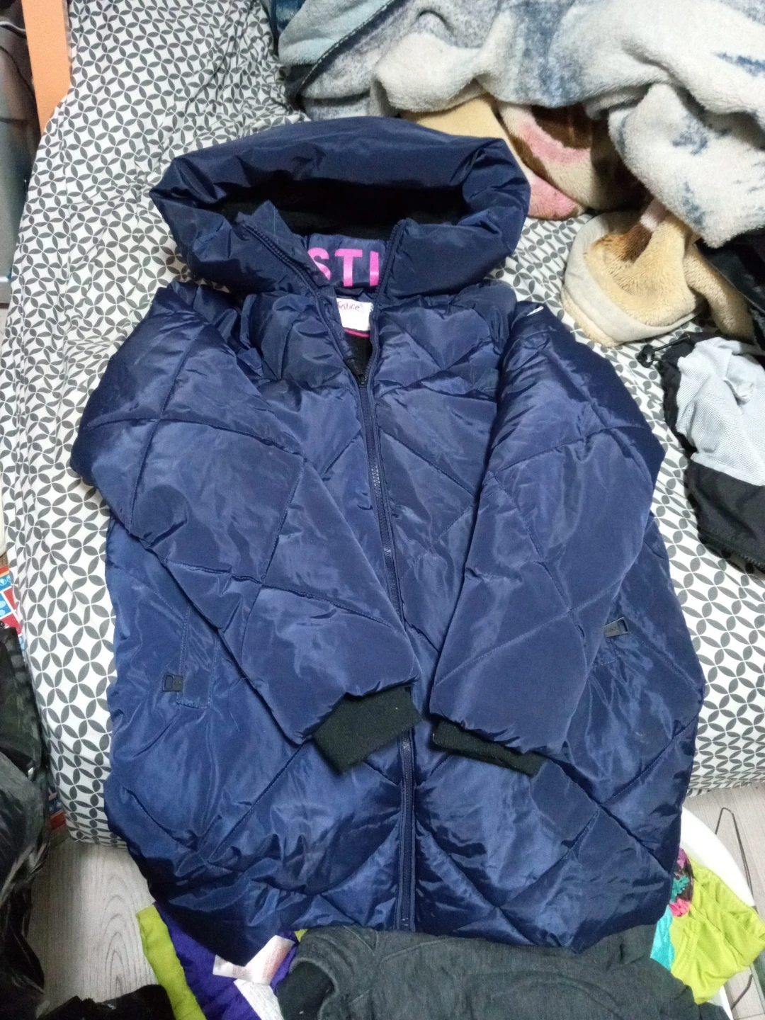 Justice Puffer Jacket sz L/XL