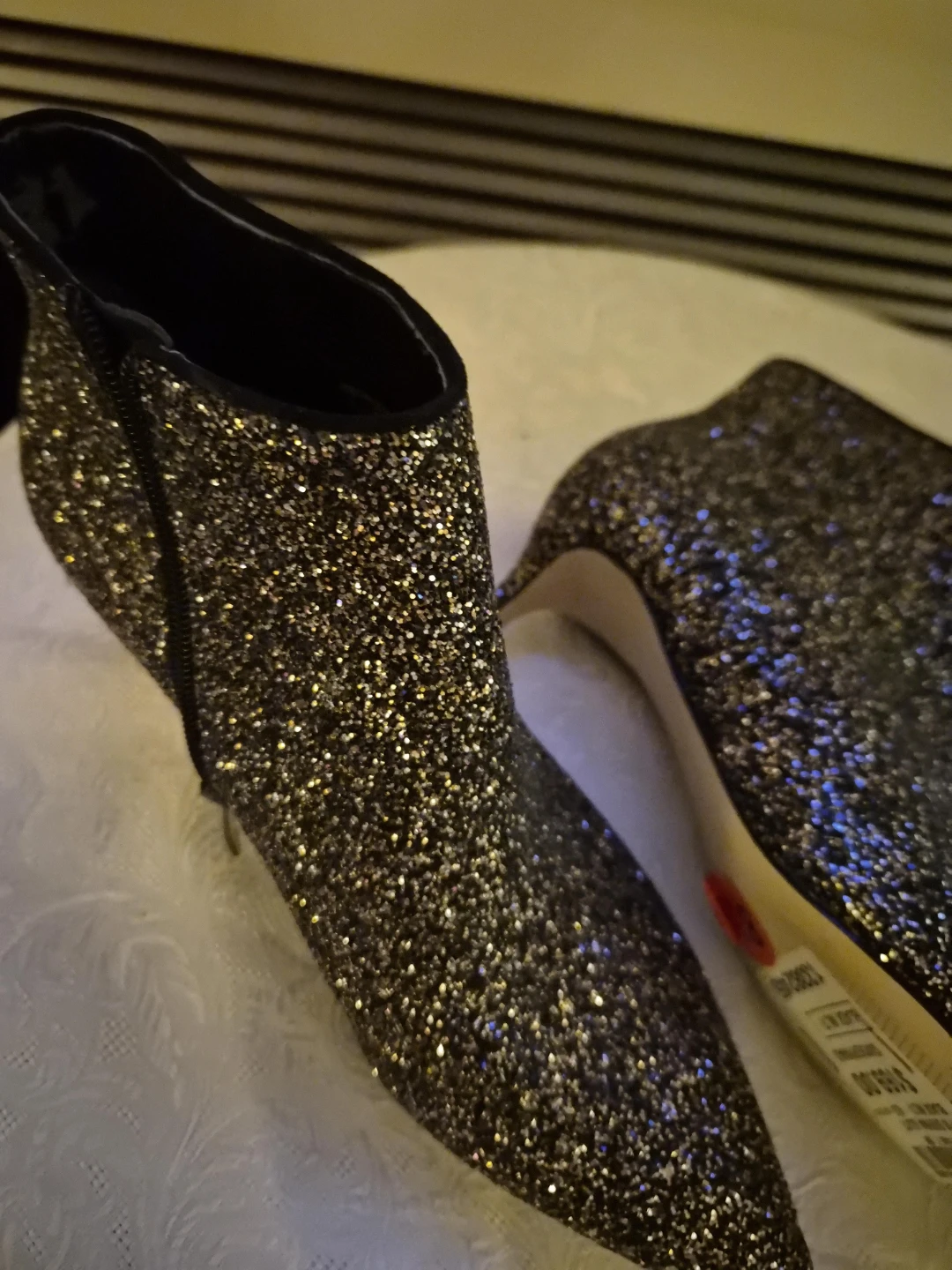 Guess Sparkly Ankle Boots