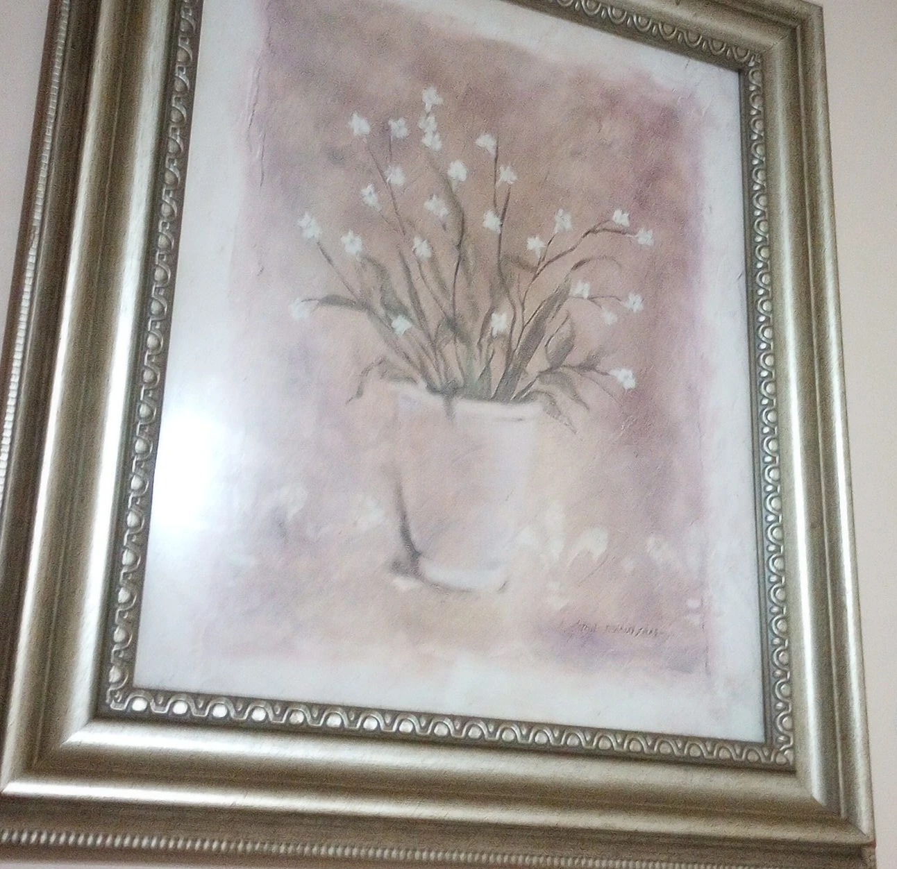 Framed Floral Print