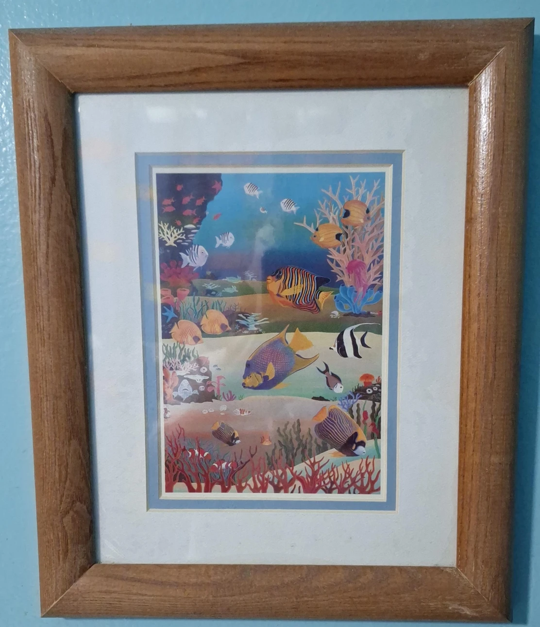 Framed Undersea Print