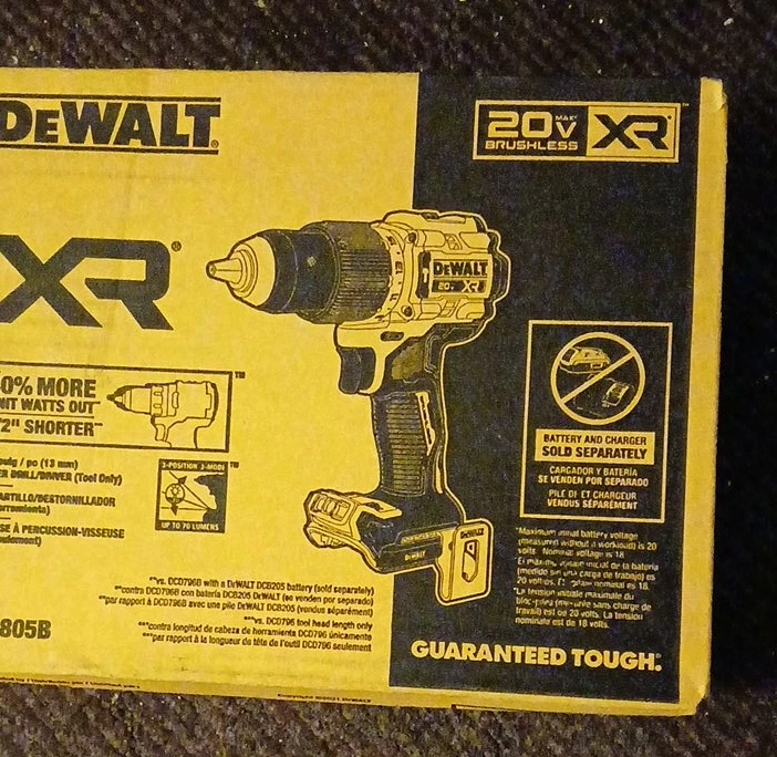 DeWalt 20V MAX XR Brushless Cordless Drill/Driver