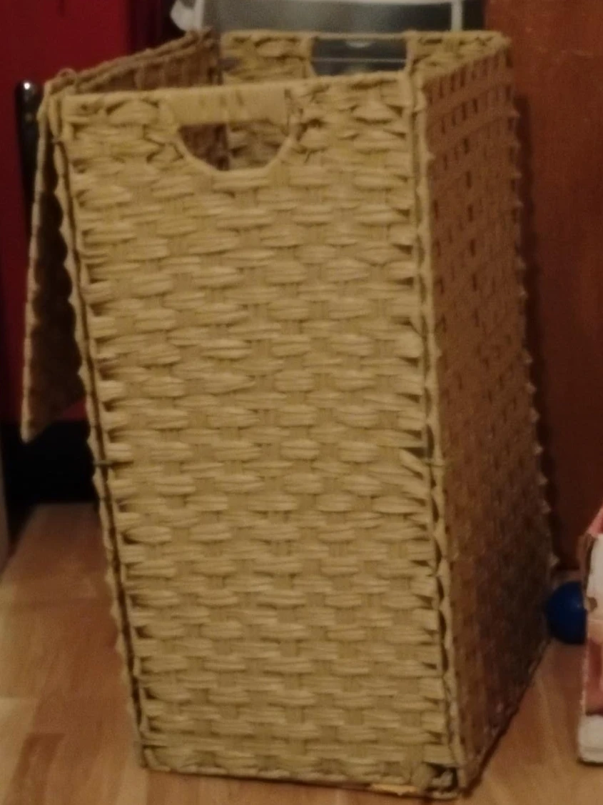 Woven Laundry Hamper with Handles