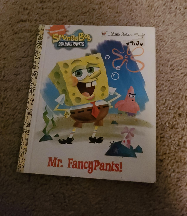 SpongeBob Squarepants - Mr. FancyPants! Little Golden Book