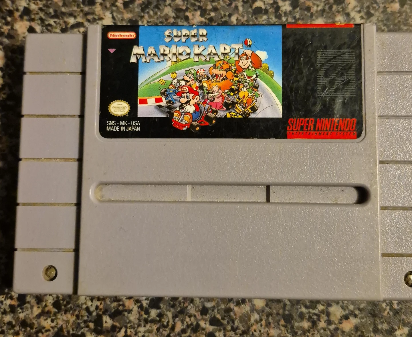 Super Mario Kart - Super Nintendo Game