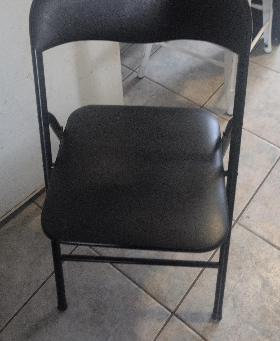 Black Folding Chair