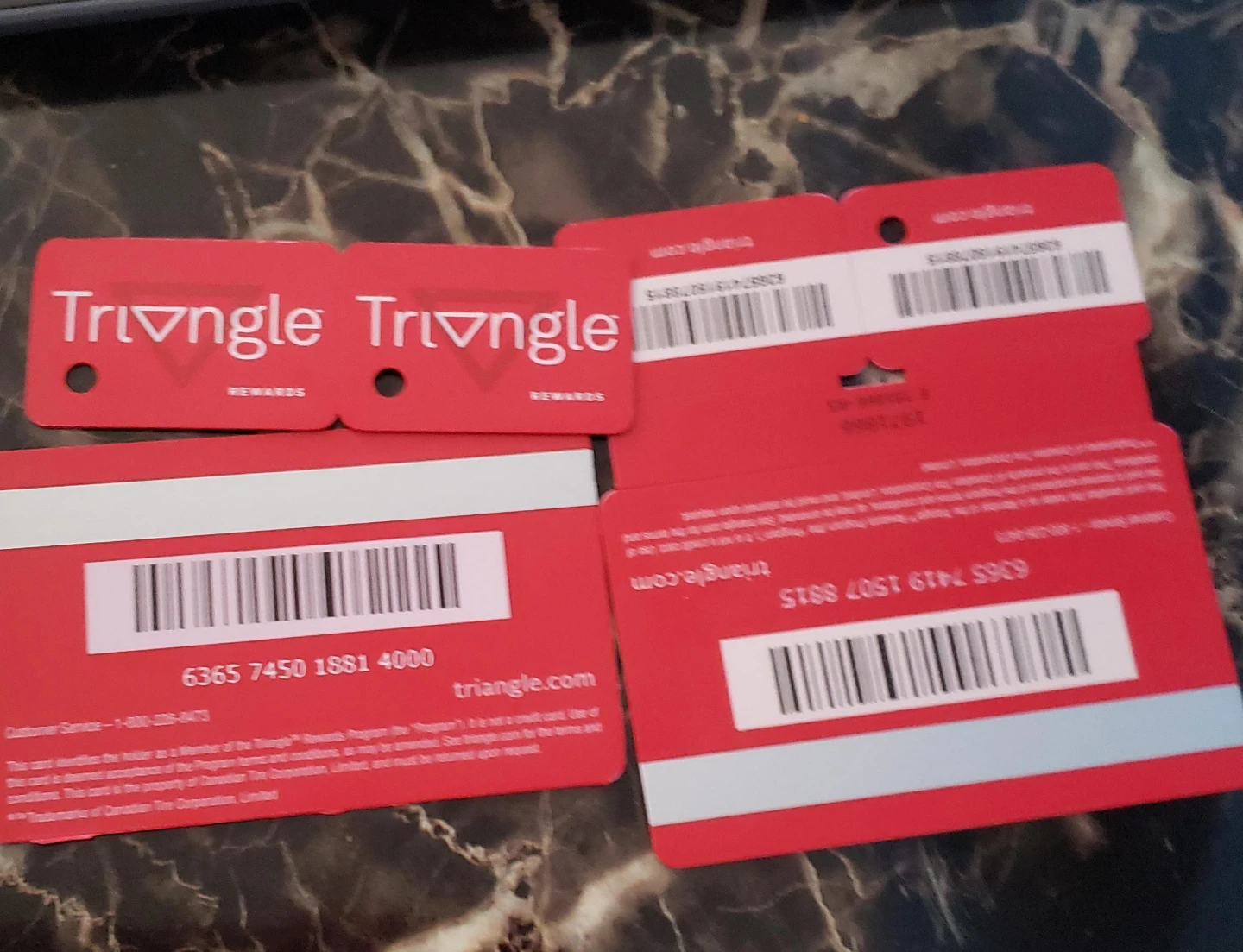 Triangle Rewards Gift Cards