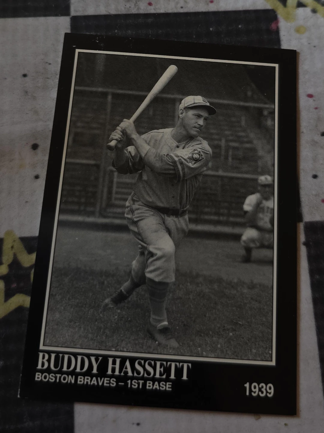 Buddy Hassett 1939 Baseball Card