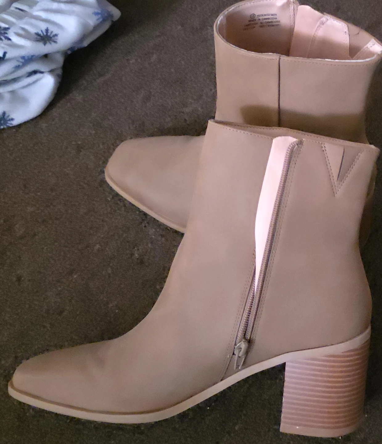 Brown Ankle Boots - Size 10