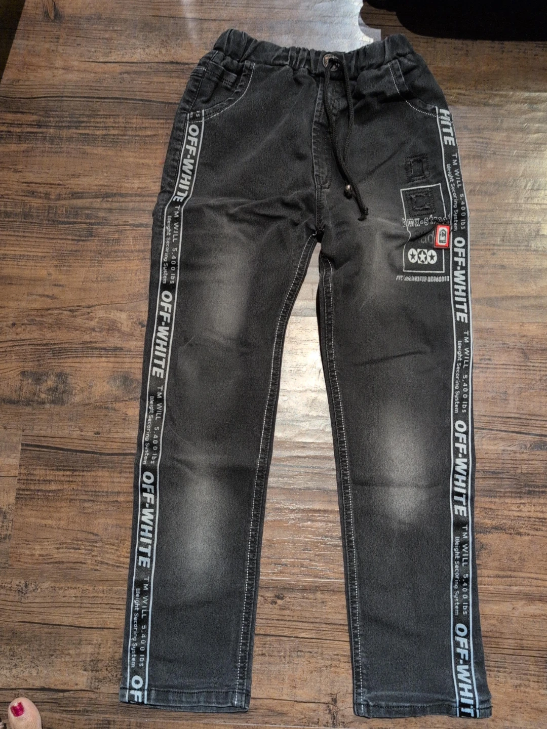 OFF-WHITE Denim Pants | boys pants 8 to 10 years