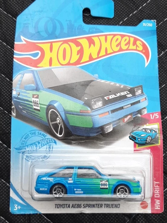 Hot Wheels Toyota AE86 Sprinter Trueno
