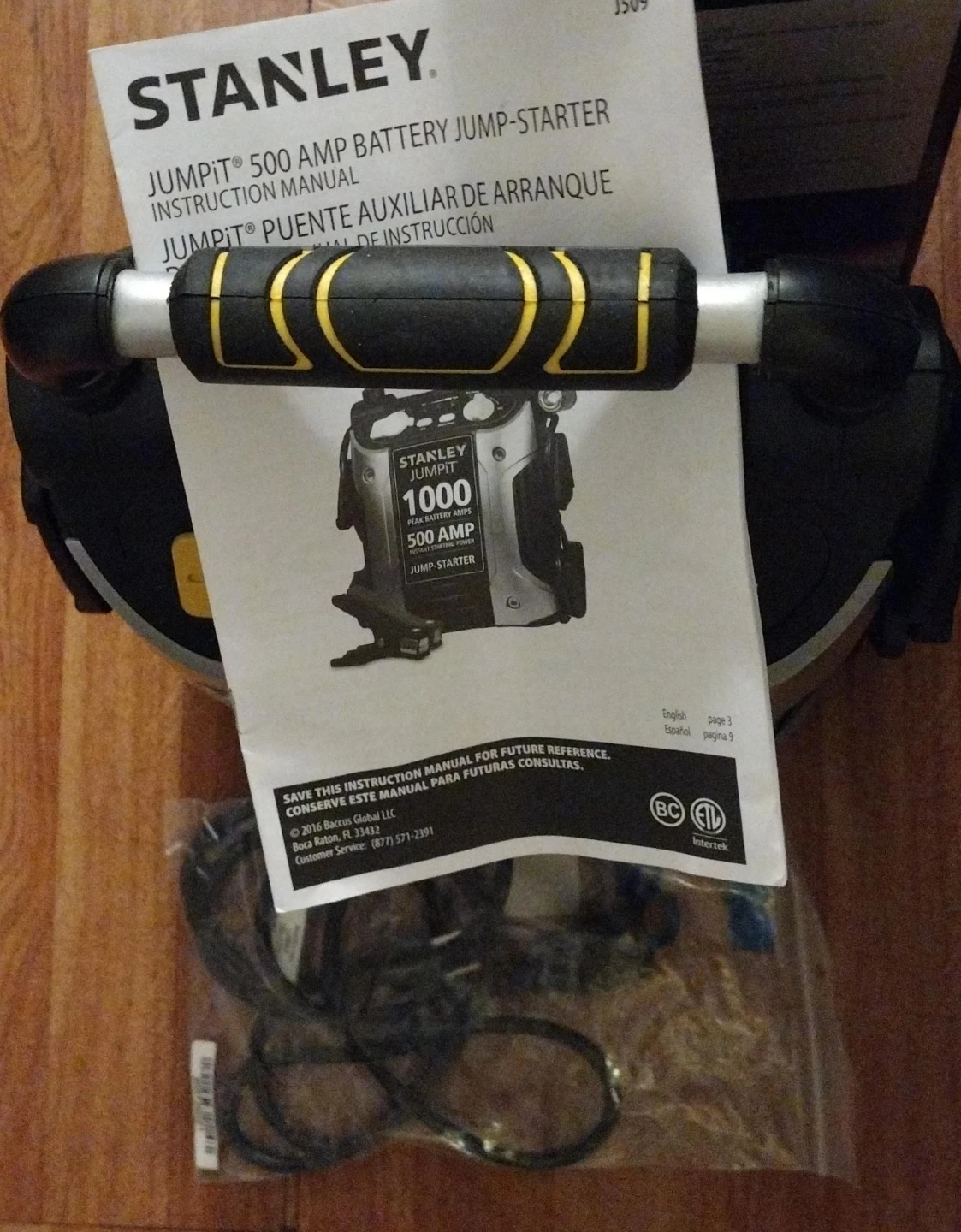 Stanley Jumpit 500 Amp Battery Jump-Starter