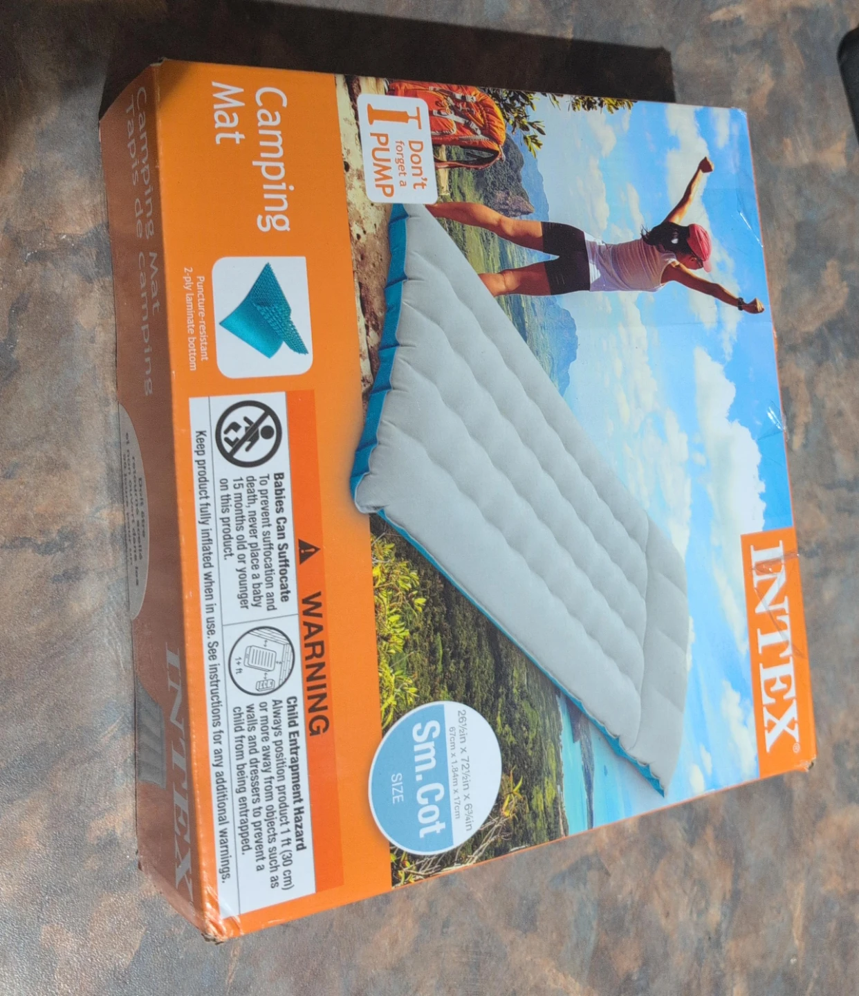 Intex Camping Mat - Sm. Cot Size