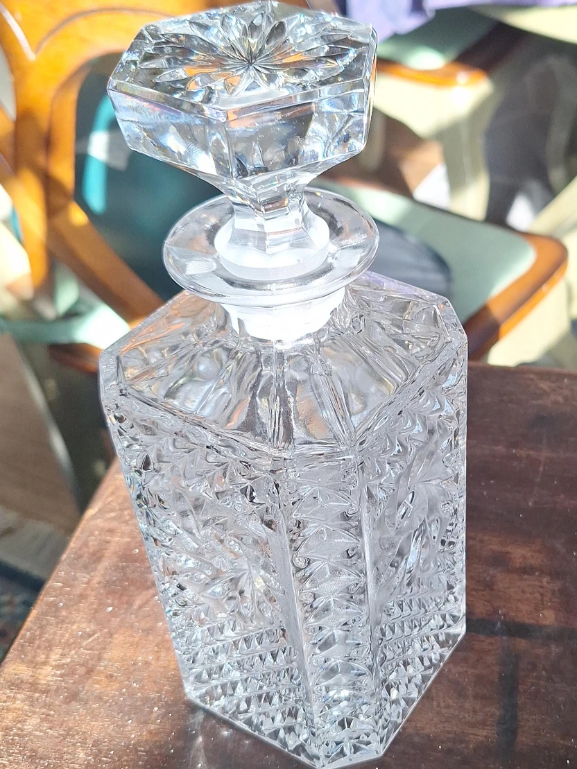 Crystal Decanter with Stopper