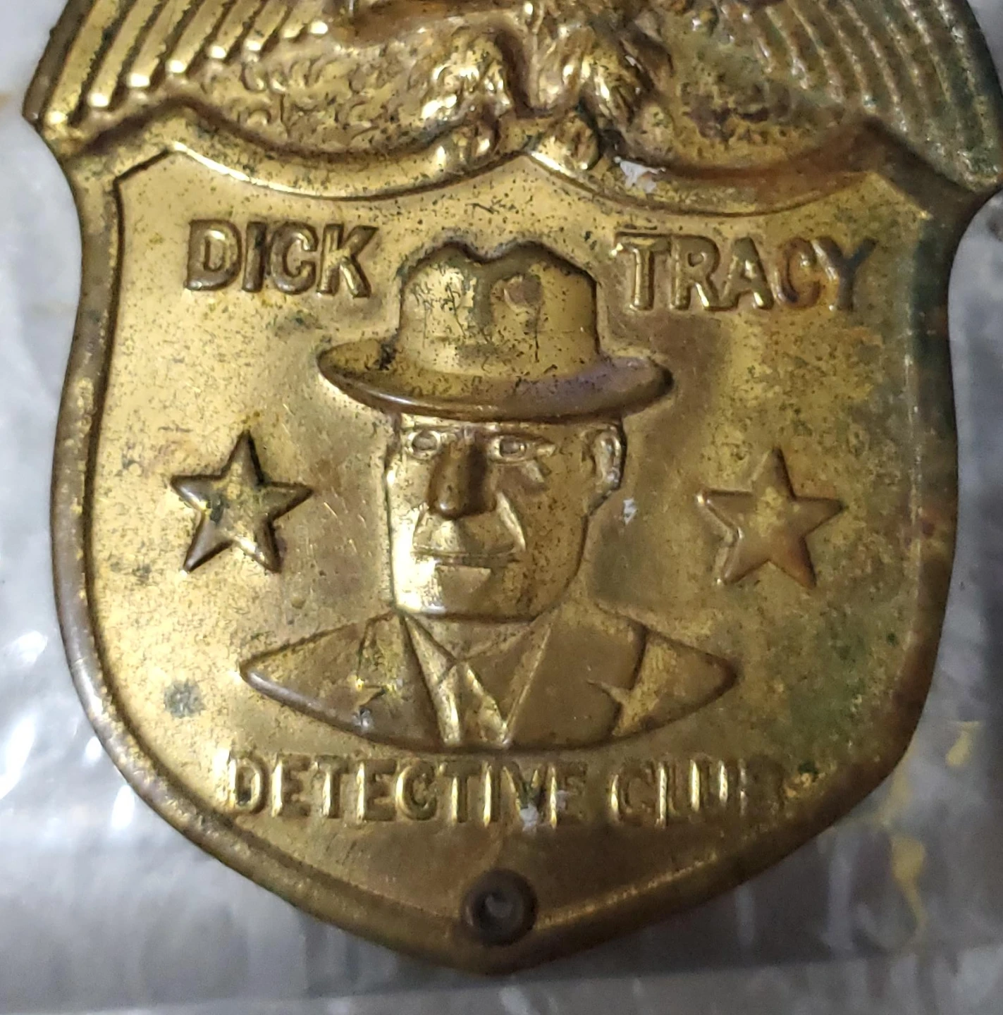 Dick Tracy Detective Club Badge