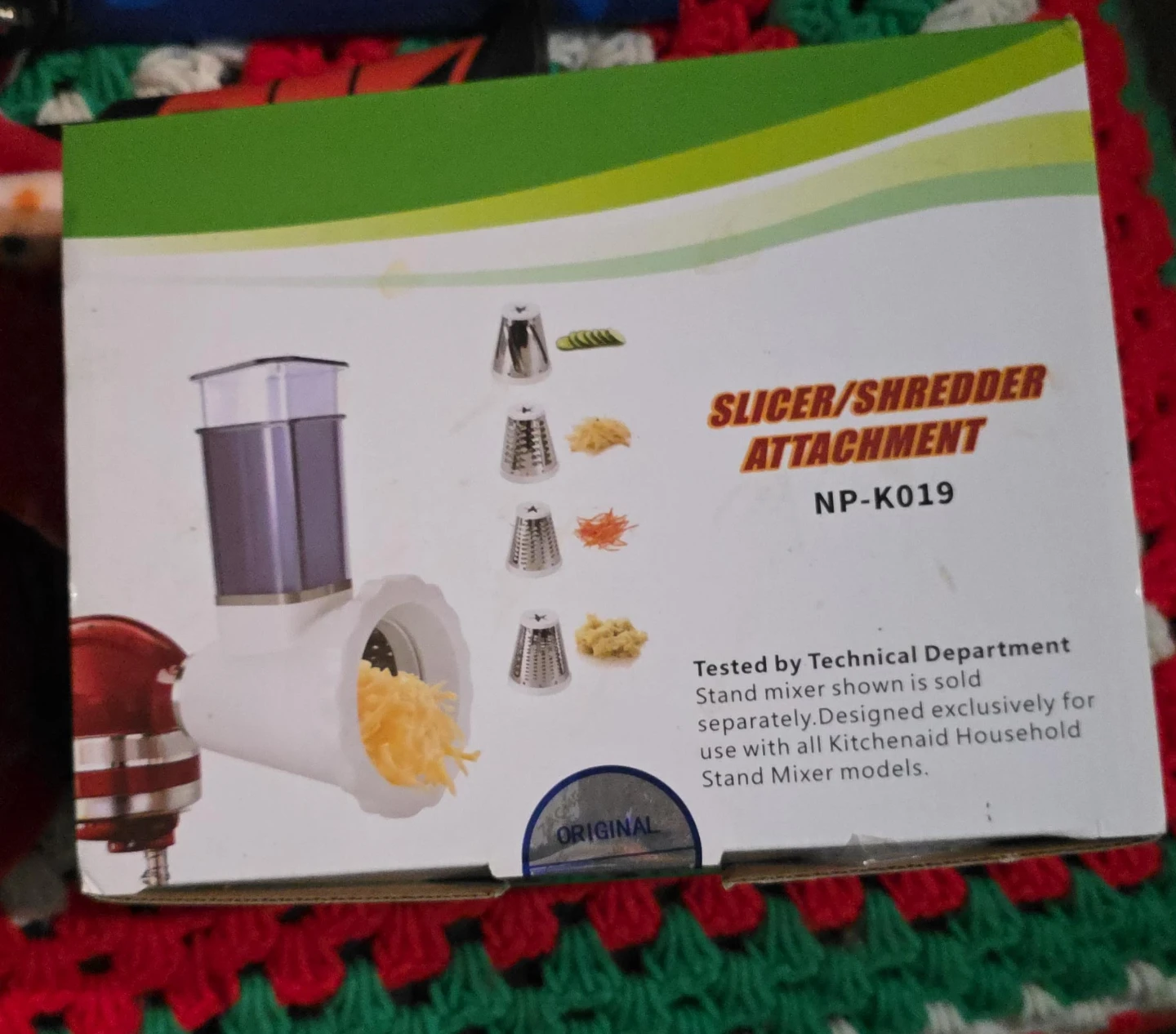 KitchenAid Slicer/Shredder Attachment NP-K019