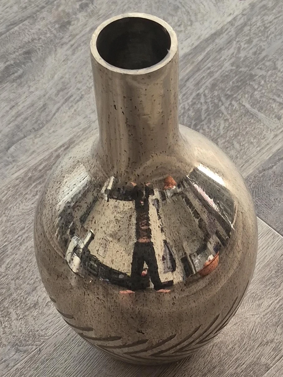 Silver Decorative Vase