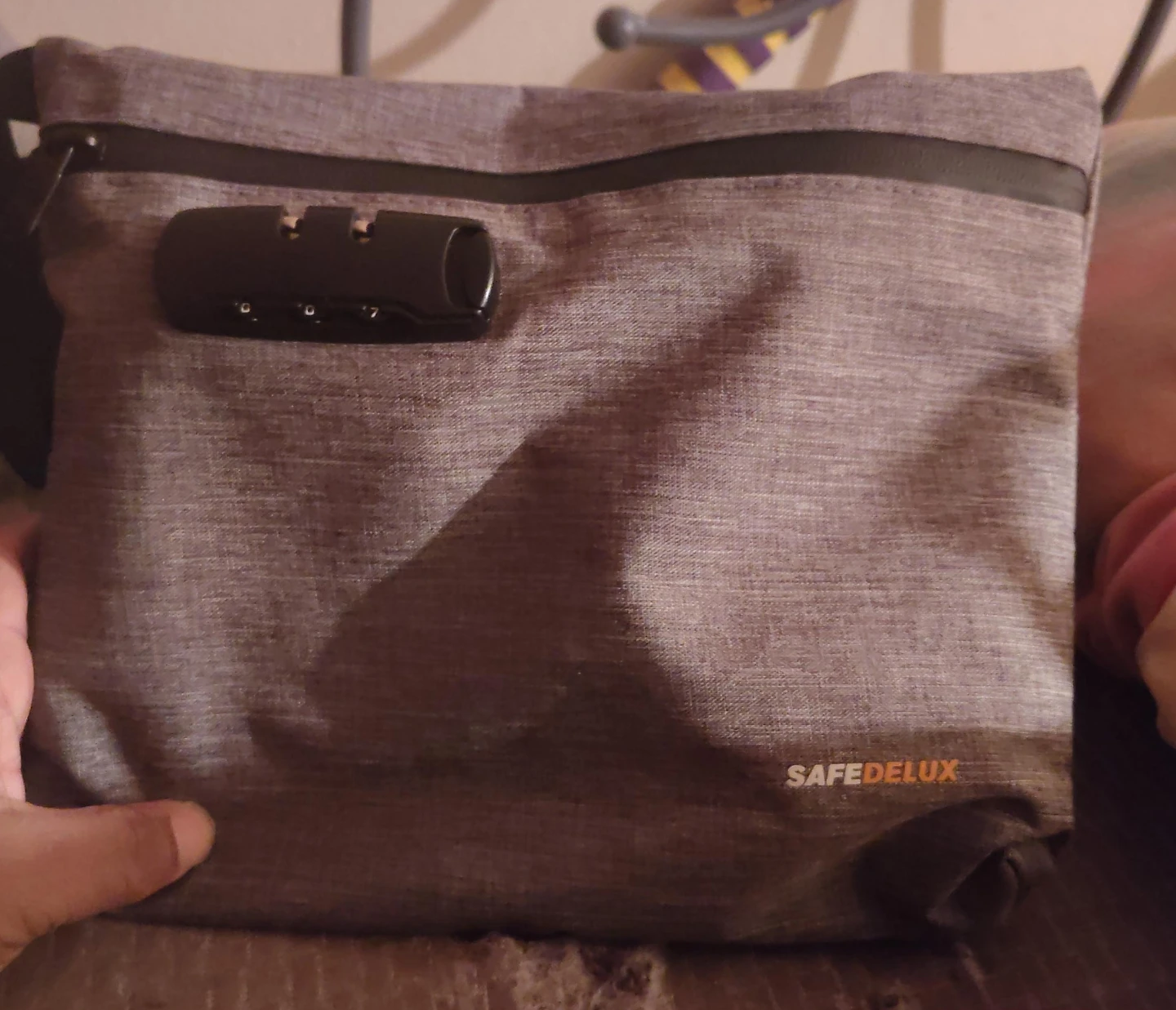 Safedelux Combination Lock Smell Proof Bag