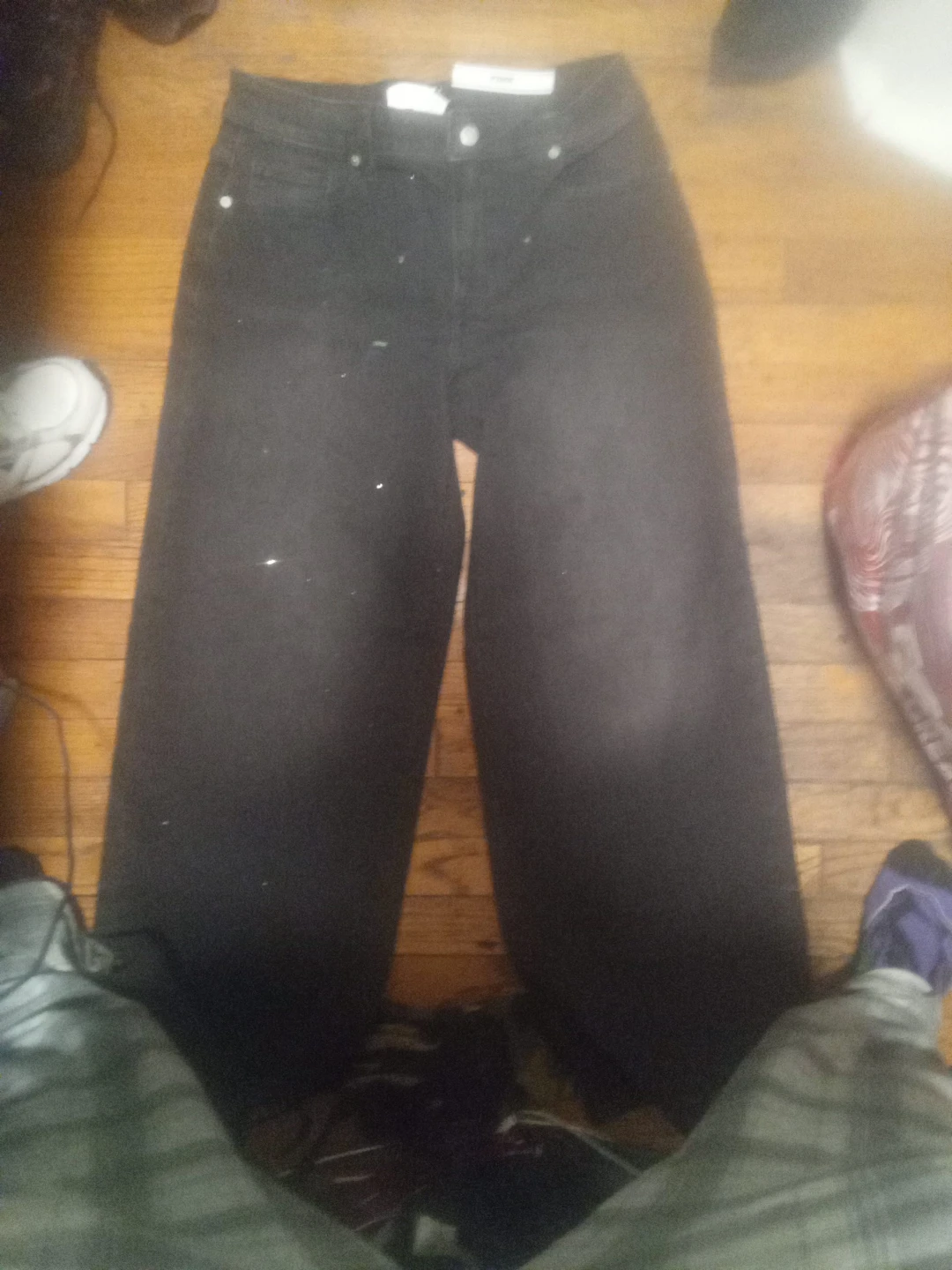 Black Wide Leg Jeans