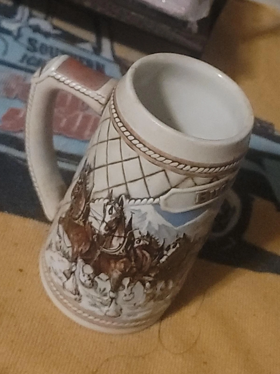 Budweiser Clydesdales Stein Mug
