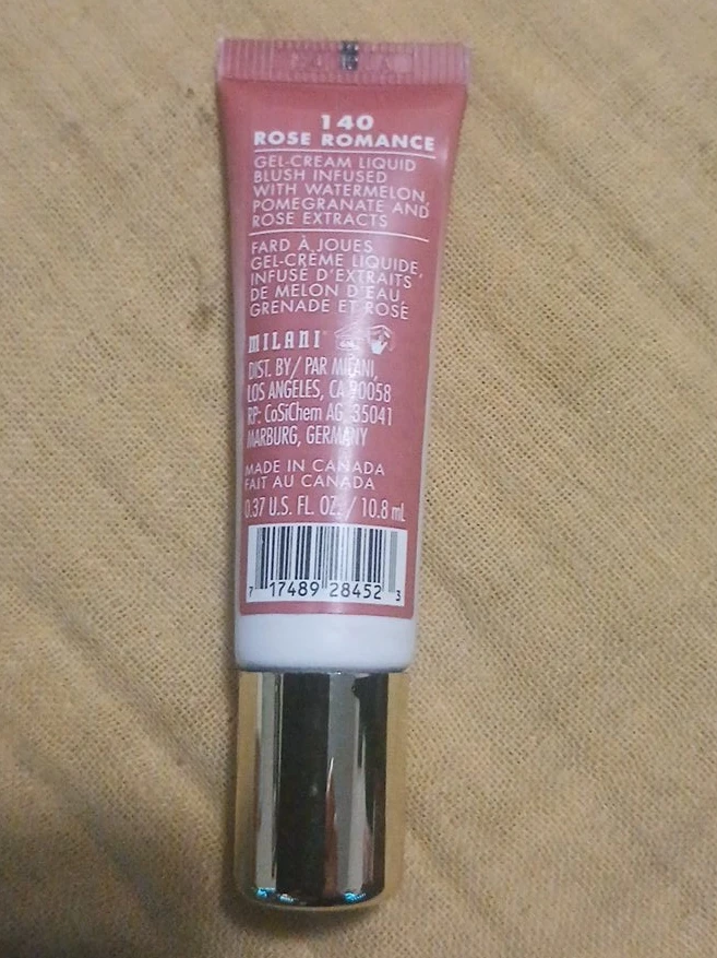 Milani 140 Rose Romance Gel-Cream Liquid Blush
