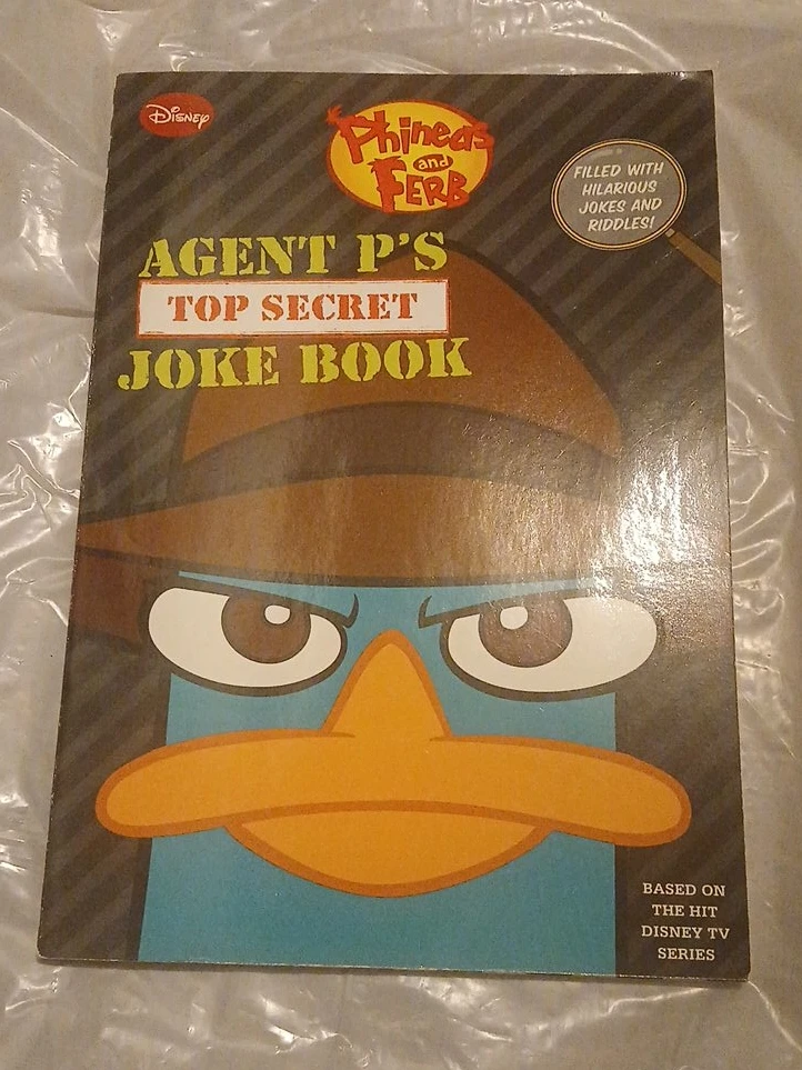 Disney Phineas & Ferb Agent P's Joke Book