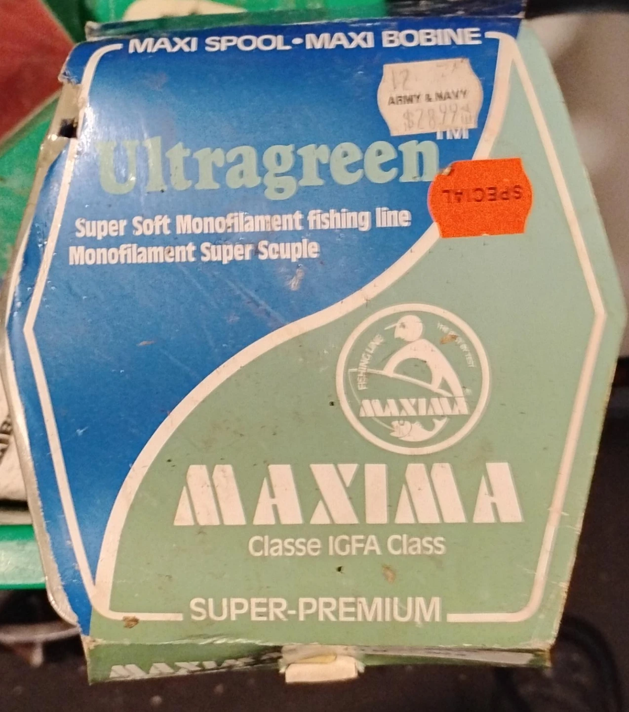 Maxima Ultragreen Super Soft Monofilament Fishing Line