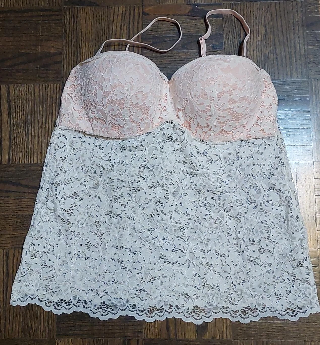 Lace Top Bra
