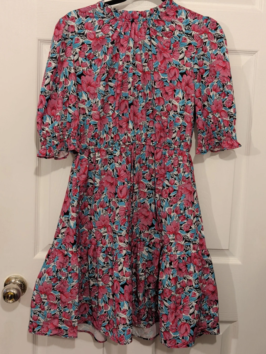 Floral Print Midi Dress