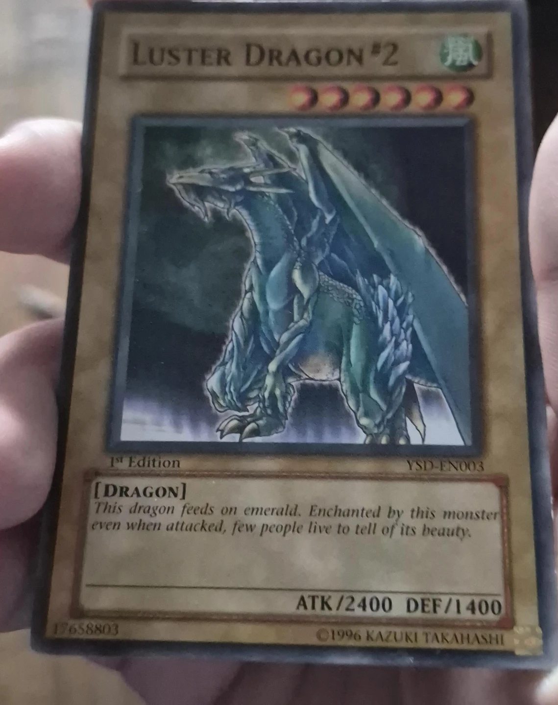 Luster Dragon #2 Yu-Gi-Oh! Card