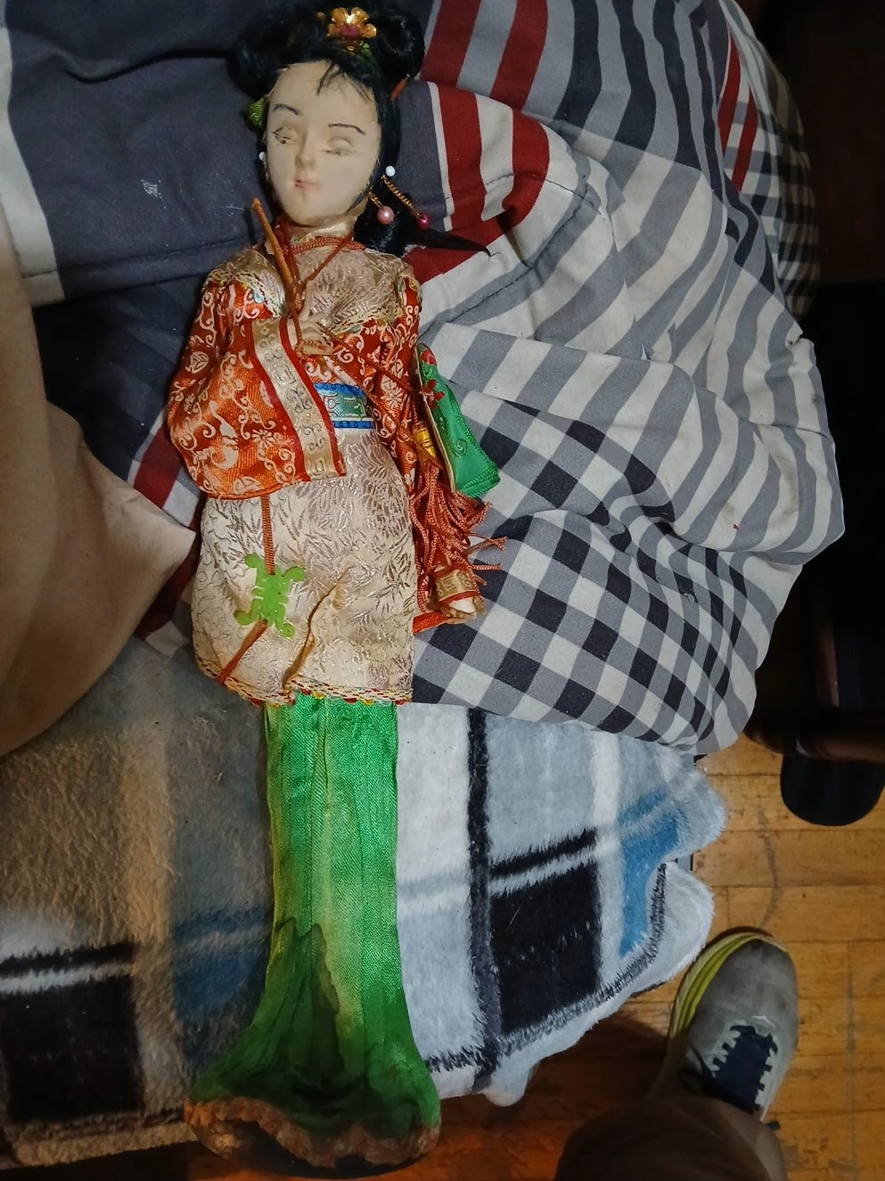 Vintage Geisha Doll