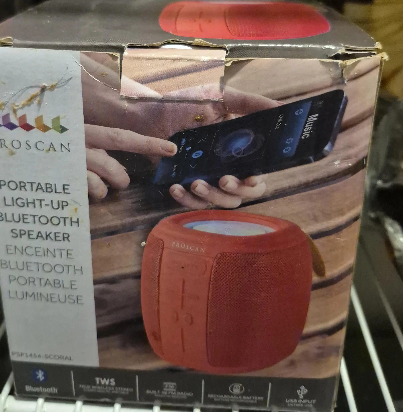Proscan Portable Bluetooth Speaker