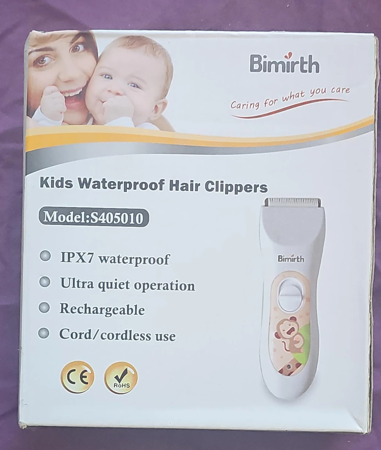 Bimirth Kids Waterproof Hair Clippers S405010