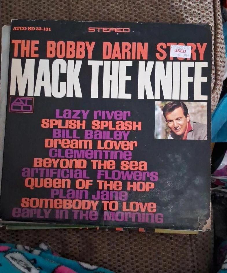 The Bobby Darin Story Mack The Knife Vinyl Record